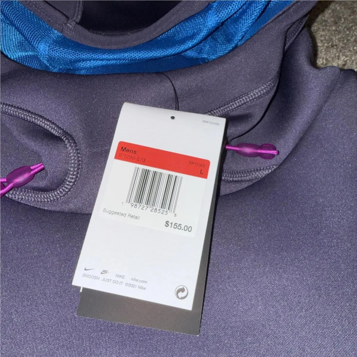 Nike clothing - Purple (UPC: 198727285258) 8