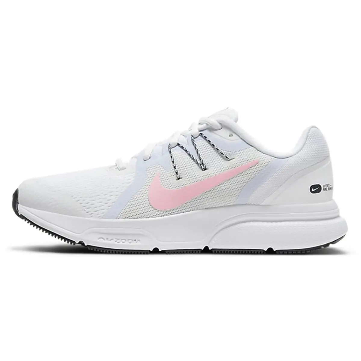 Nike Zoom Span 3 Running Trainers CQ9267 Sneakers Shoes Women White SZ 10 - White/Iris Blue/Pink