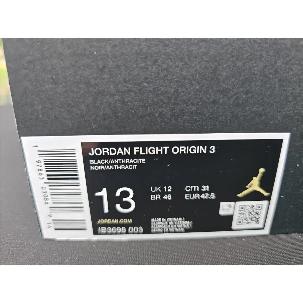 Nike shoes - Air Jordan Flight Origin 3 - IB3698-003 - Black 10