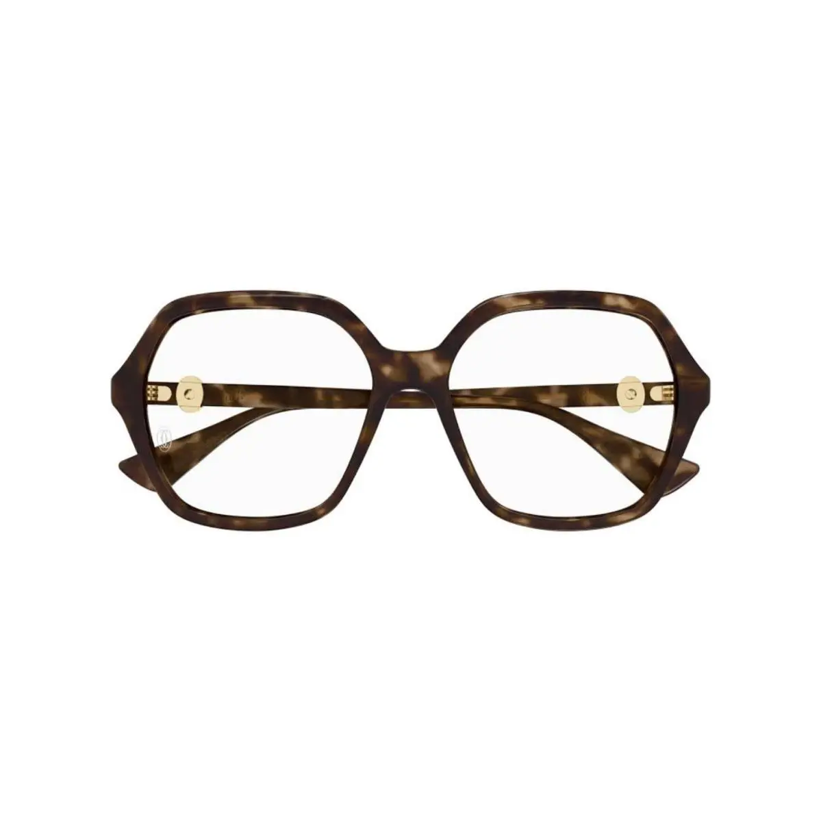 Double C CT0492O Square Eyeglasses by Cartier