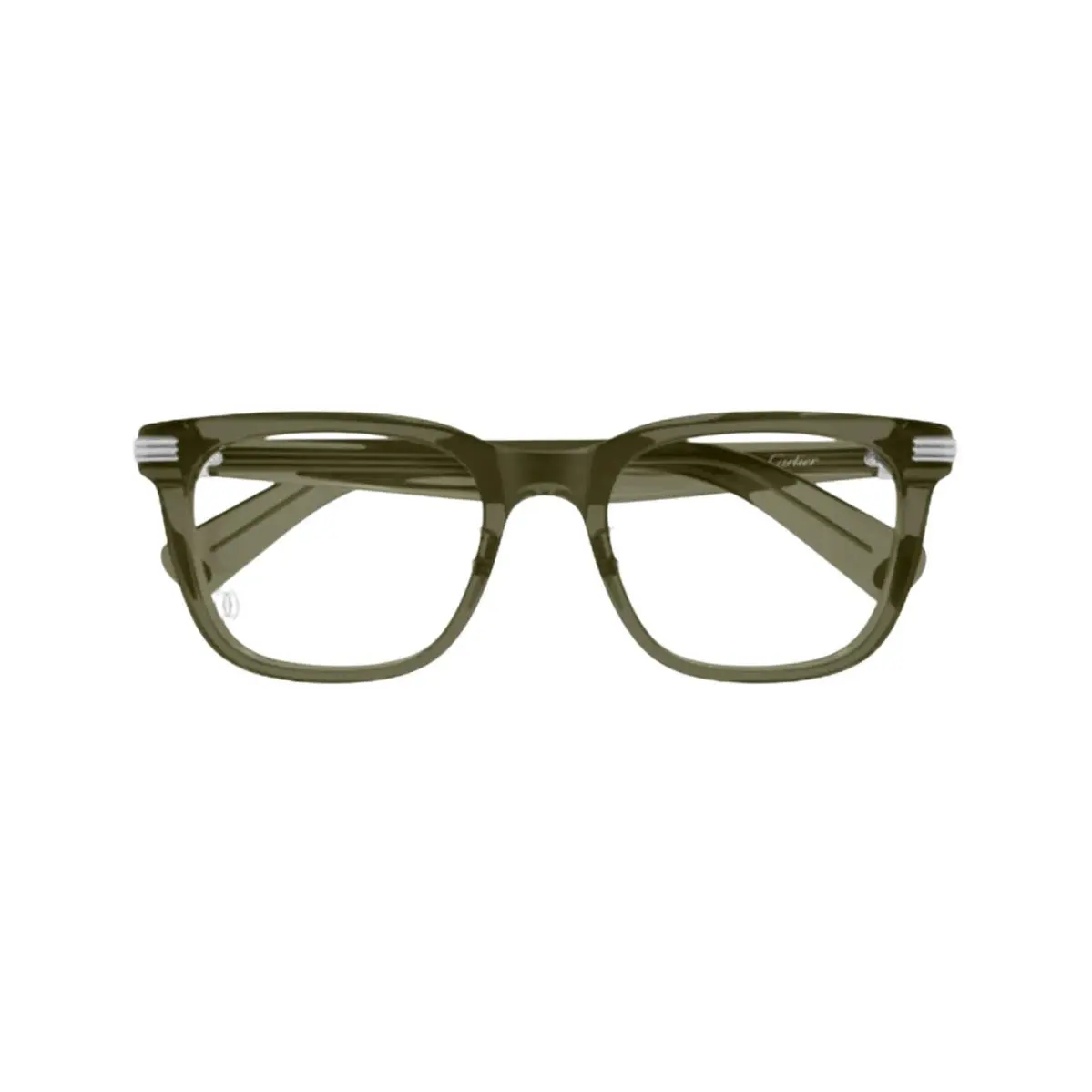 Première CT0617OA Square Eyeglasses Green by Cartier