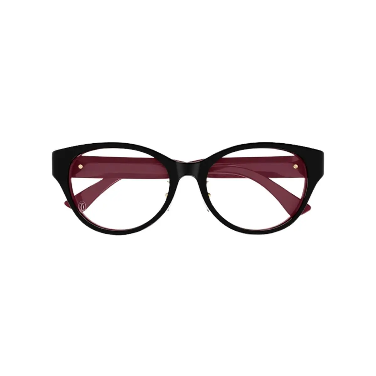 Double C CT0606oJ Cat Eye Eyeglasses by Cartier