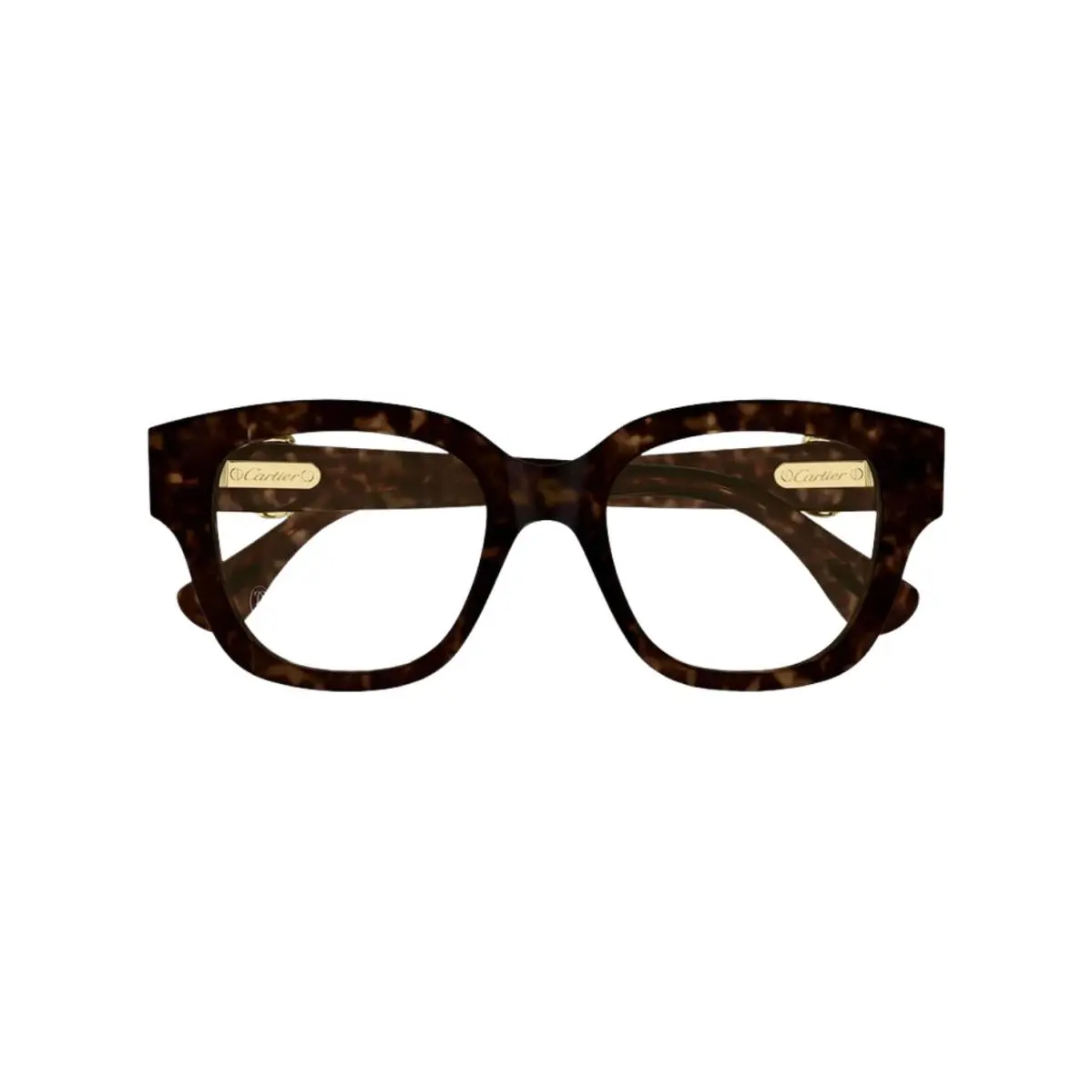 Panthère C CT0566O Square Eyeglasses Havana by Cartier