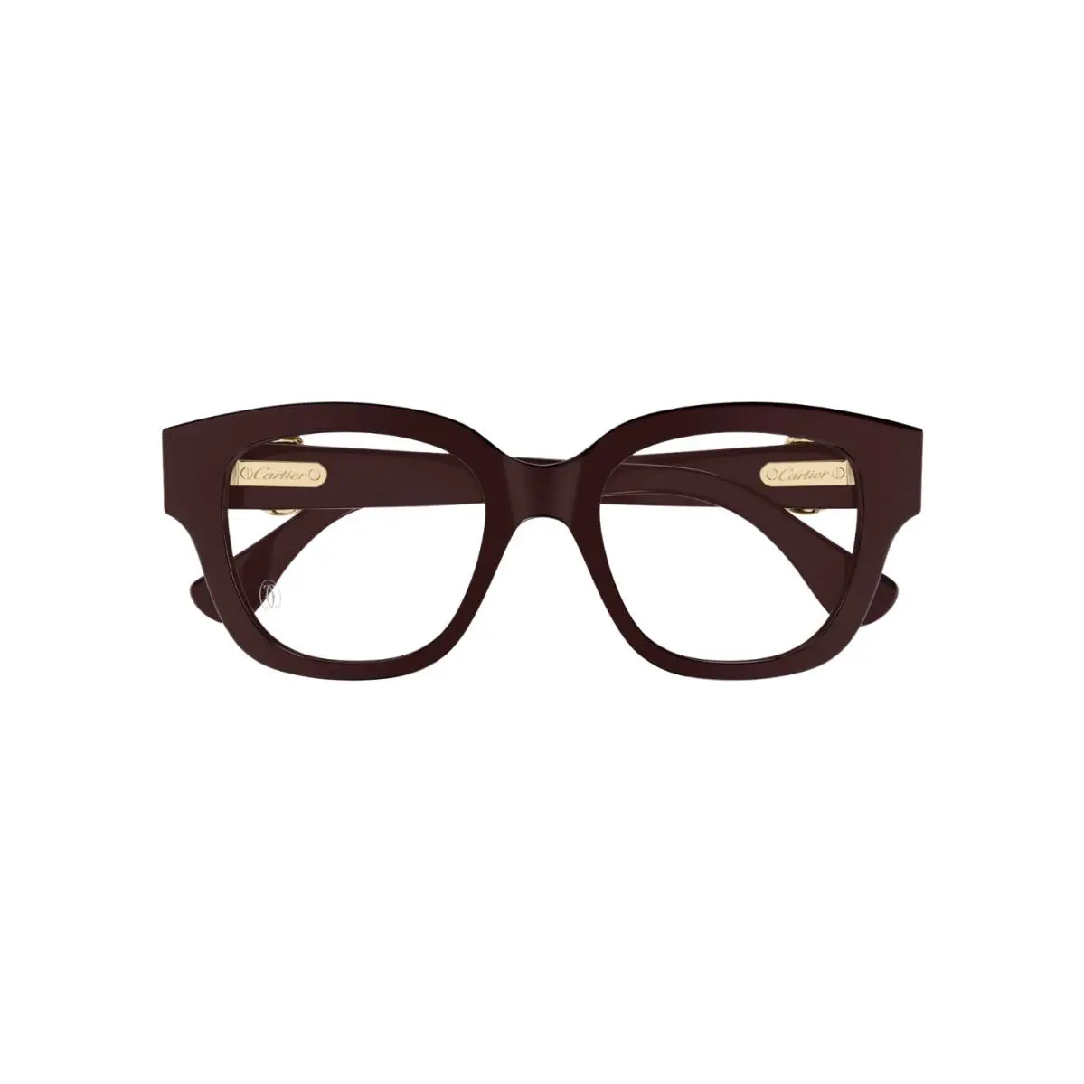 Panthère C CT0566O Square Eyeglasses Red by Cartier
