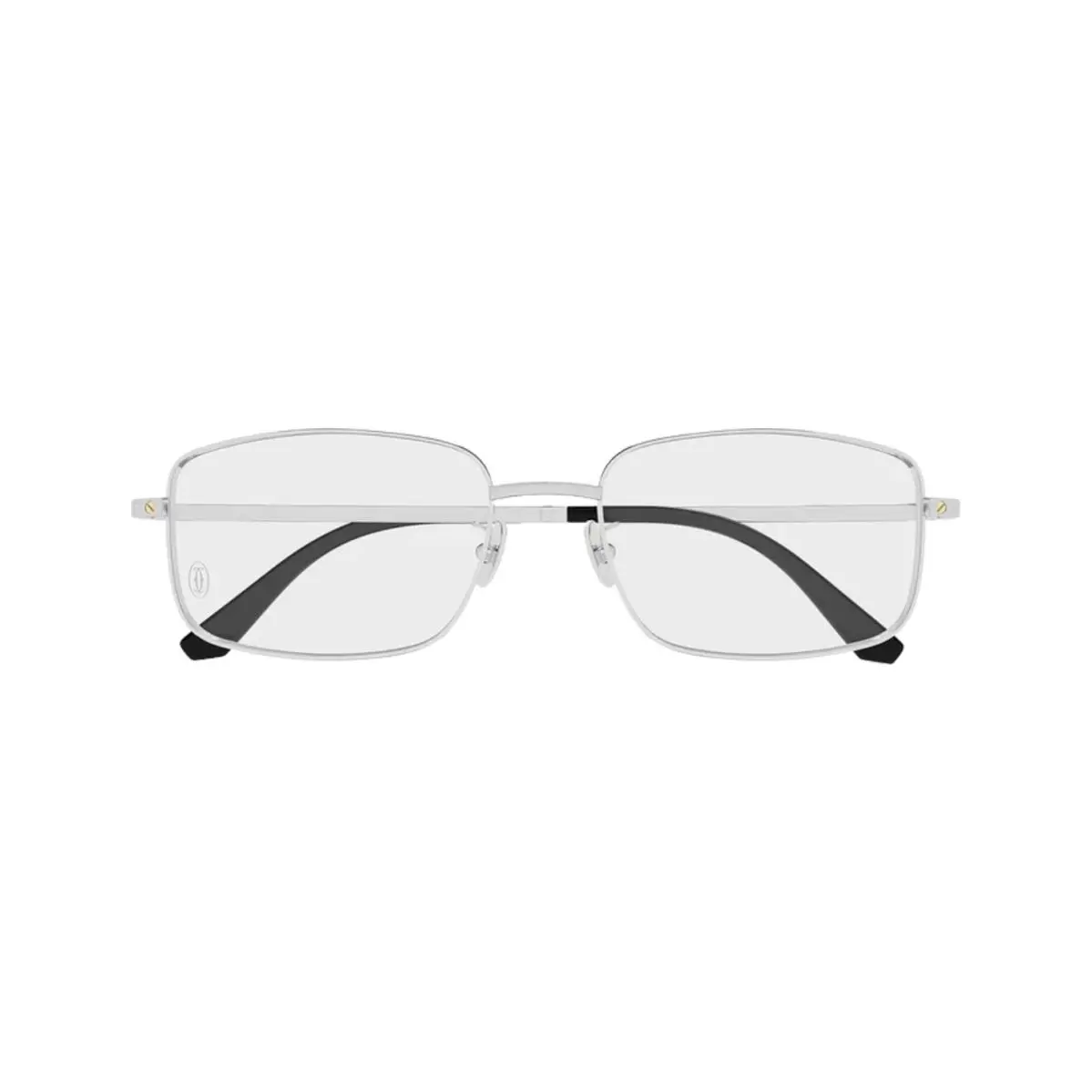 Santos de CT0576oA Square Eyeglasses Silver by Cartier