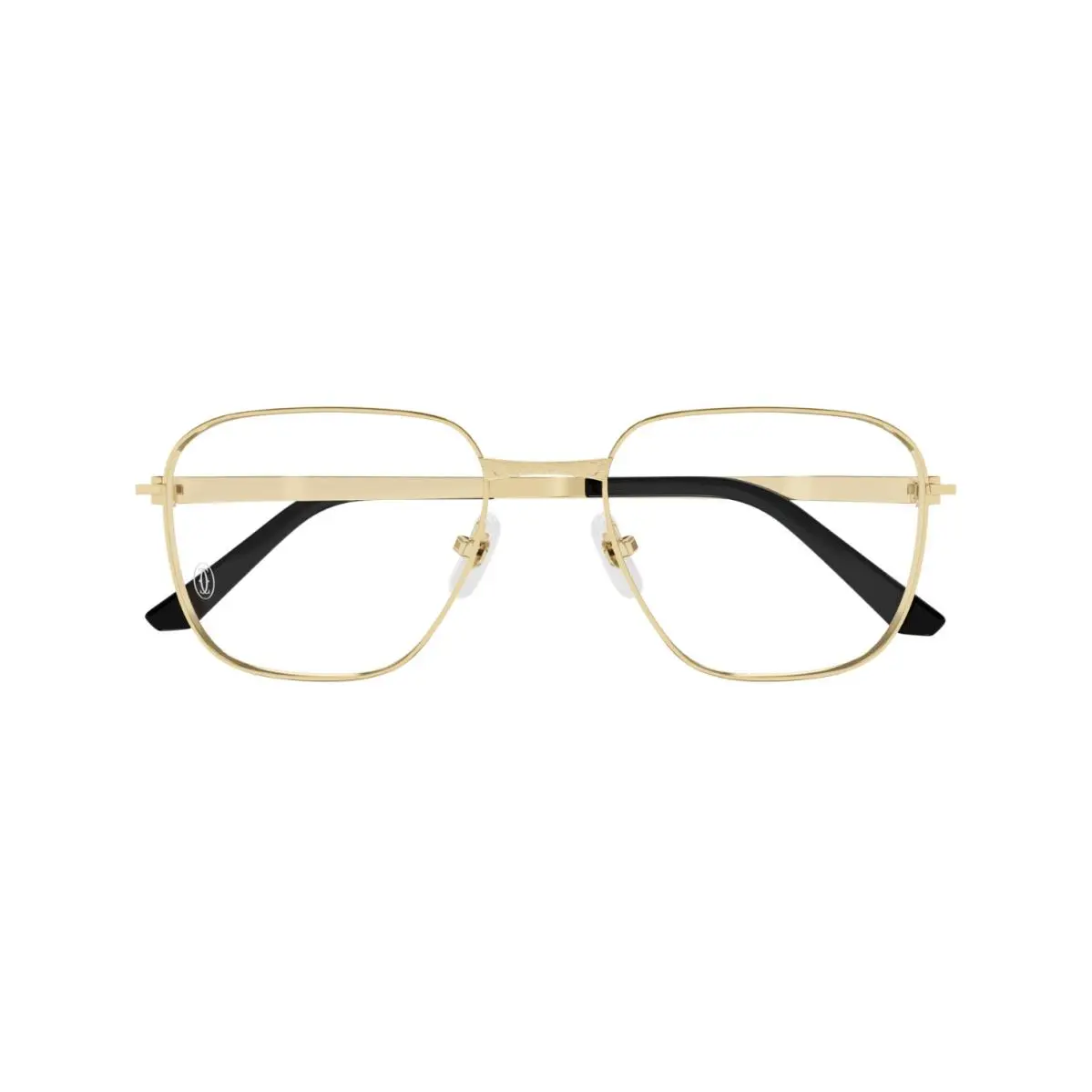 Santos Classic CT0553O Square Eyeglasses Gold by Cartier