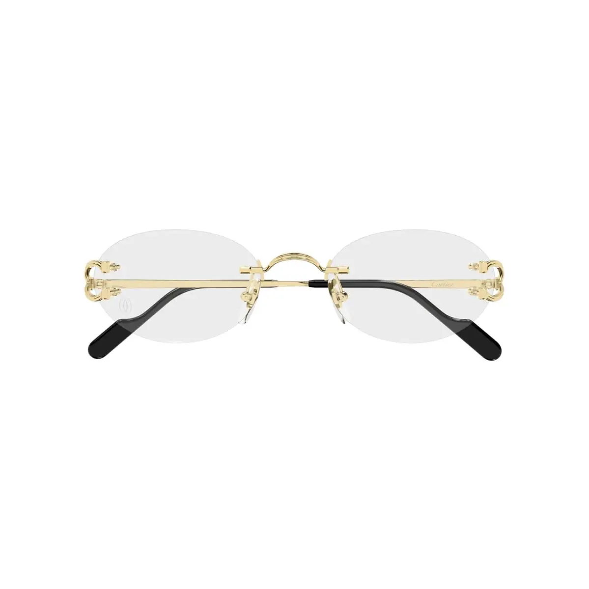 Signature C CT0621O Oval Eyeglasses by Cartier