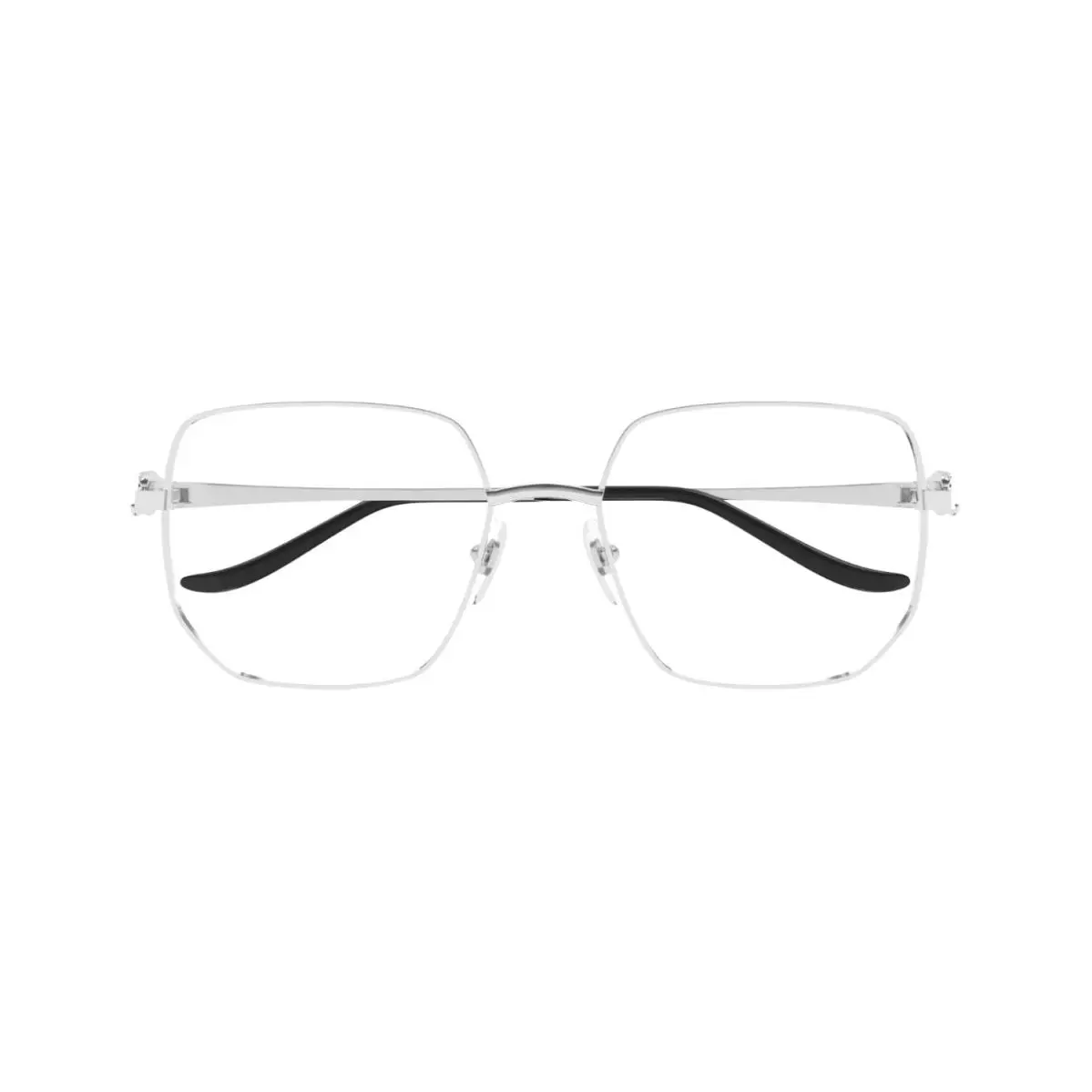 Panthère de CT0568O Square Eyeglasses Silver by Cartier