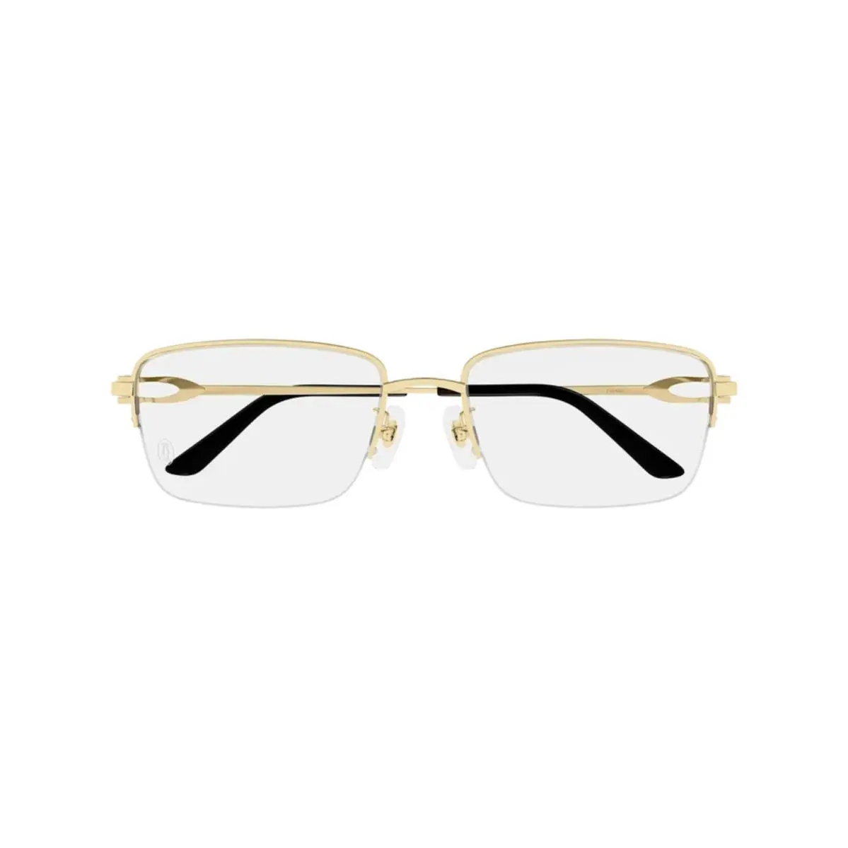 Décor C CT0625oA Rectangle Eyeglasses Gold by Cartier