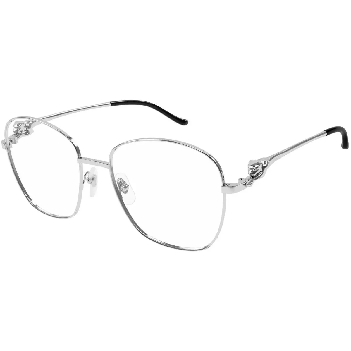 CT0371O 002 Silver Women Eyeglasses by Cartier