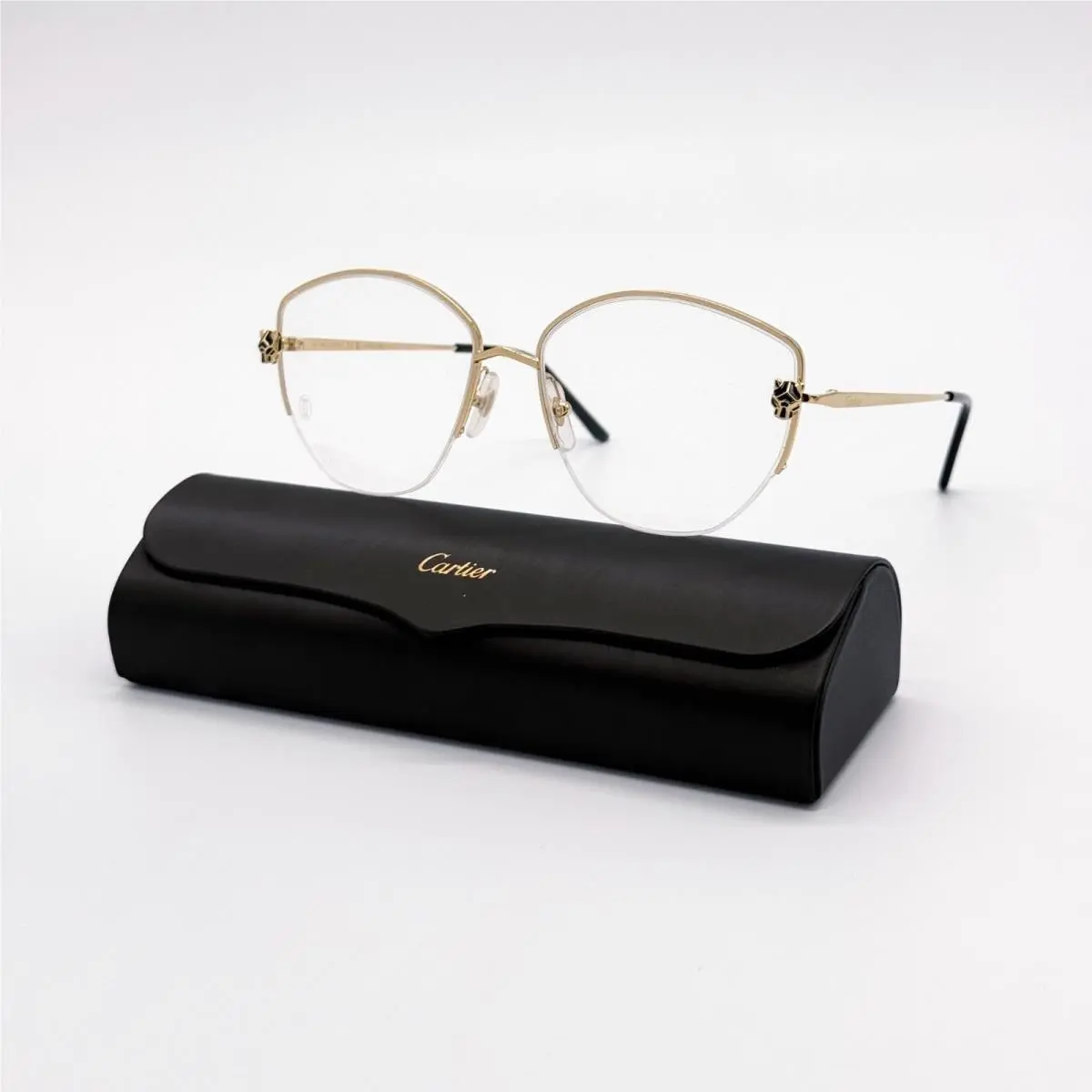 Cartier CT0370O 001 Gold Women Eyeglasses