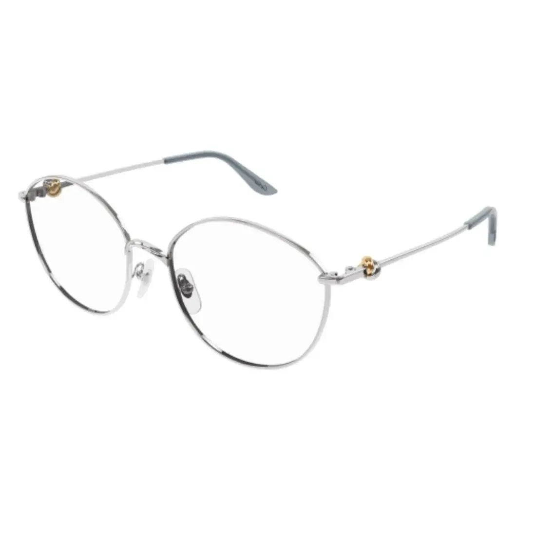 CT0375O 002 Silver Women Eyeglasses by Cartier