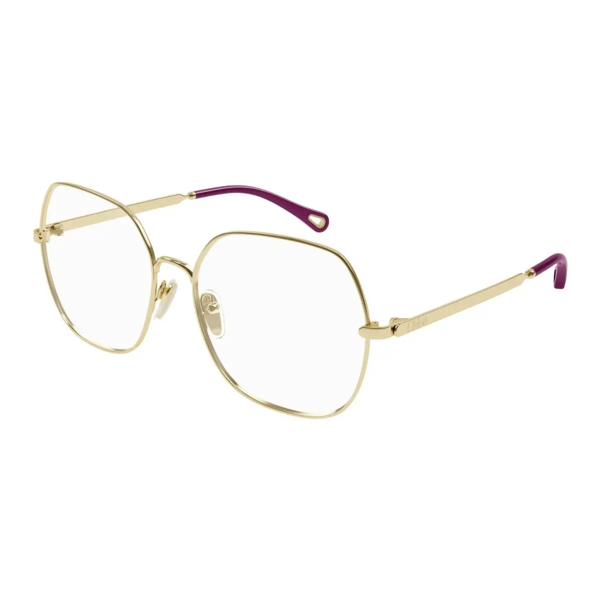 CH0284O Gold 001 Eyeglasses by Chloé