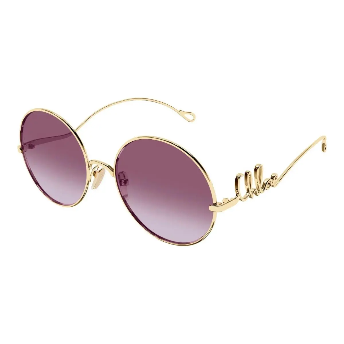Chloe CH0372S Gold/violet 002 Sunglasses by Chloé
