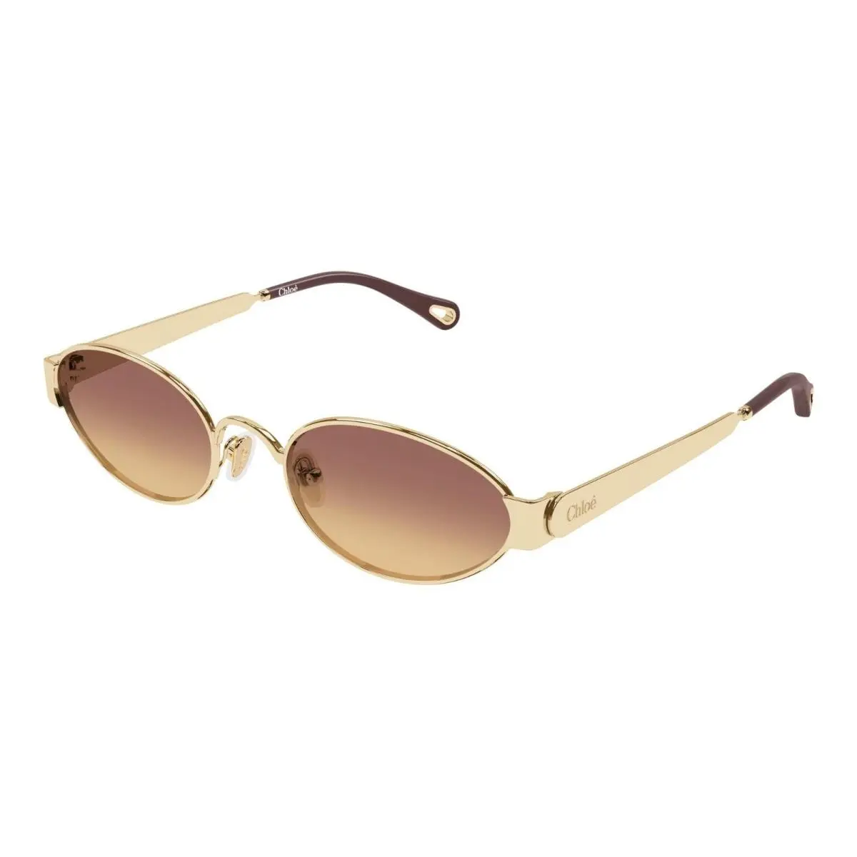 Chloe CH0355S Gold/brown Gradient 002 Sunglasses by Chloé