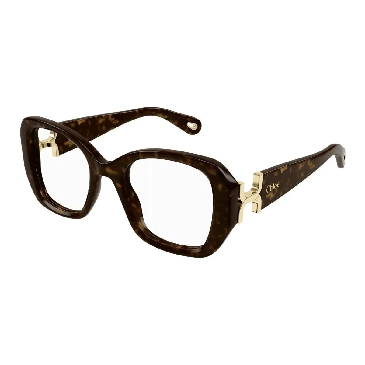 CH0239O Havana 002 Eyeglasses by Chloé