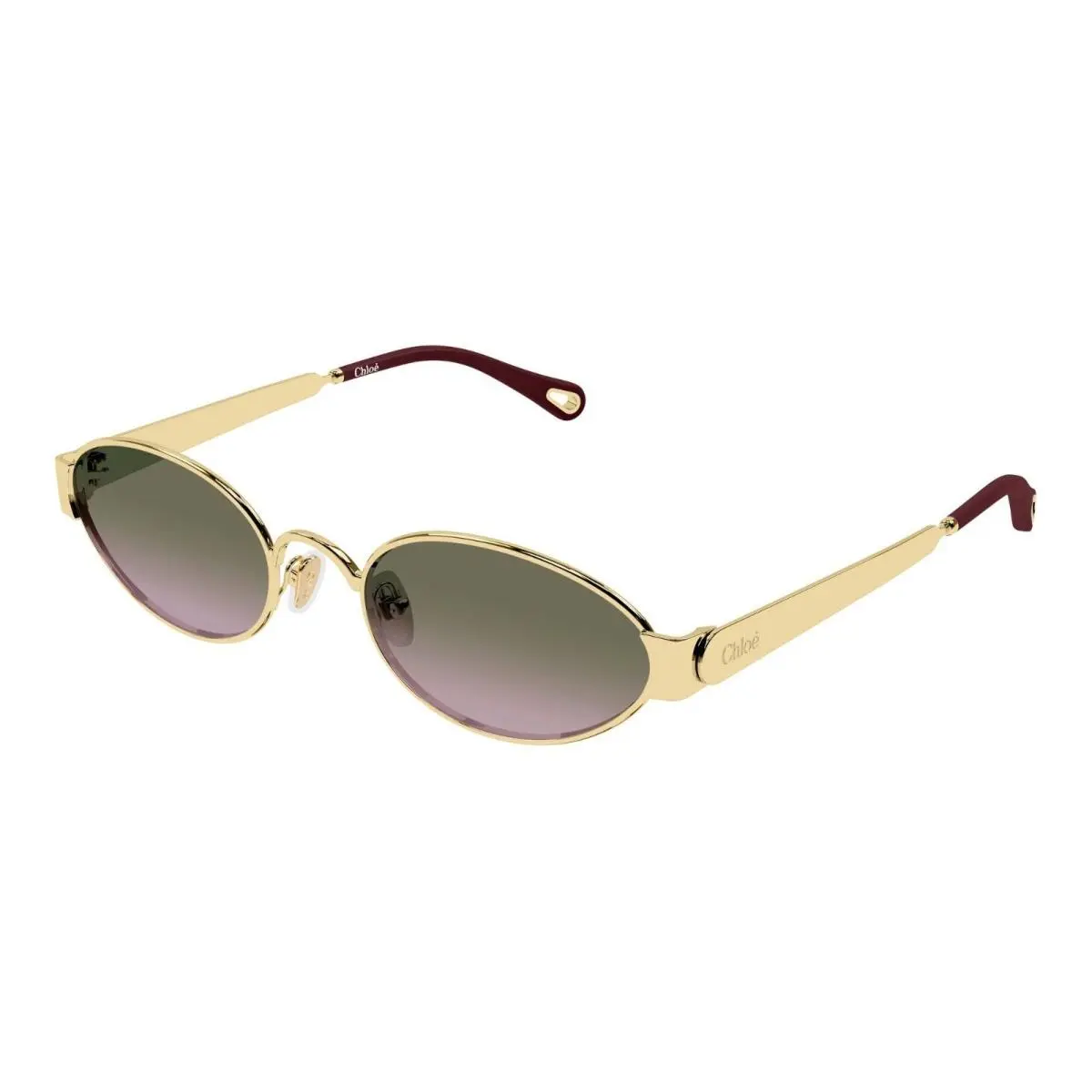 Chloe CH0355S Gold/violet Brown Gradient 004 Sunglasses by Chloé