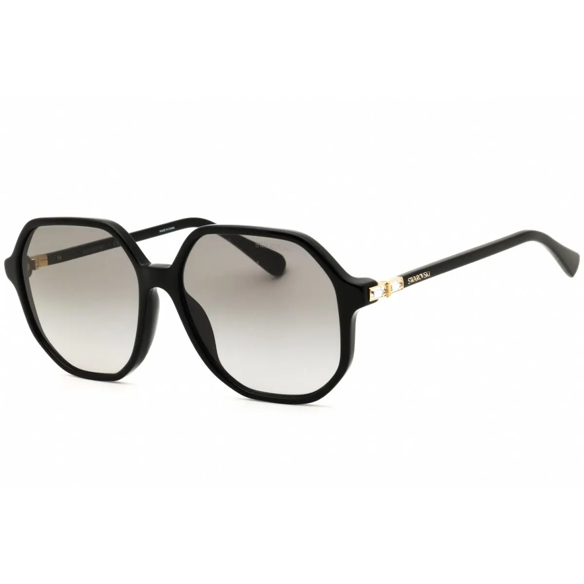 Swarovski SK6003 100111 Sunglasses Black Frame Gray Lenses 57mm