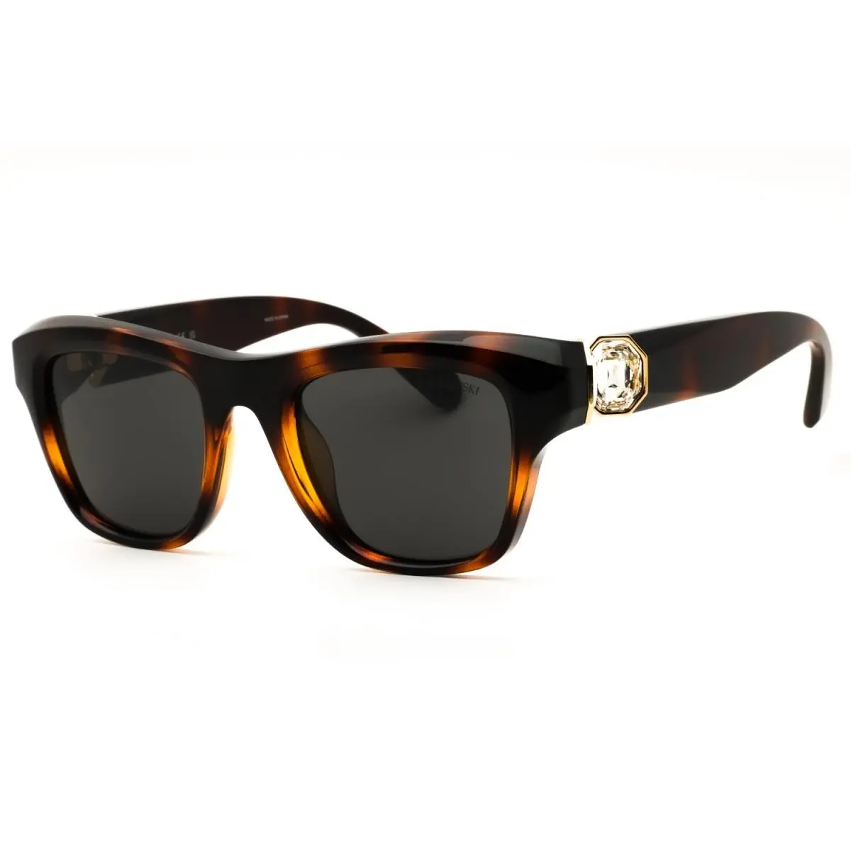 Swarovski SK6056U 100287 Havana/dark Grey 50-21-135 Sunglasses