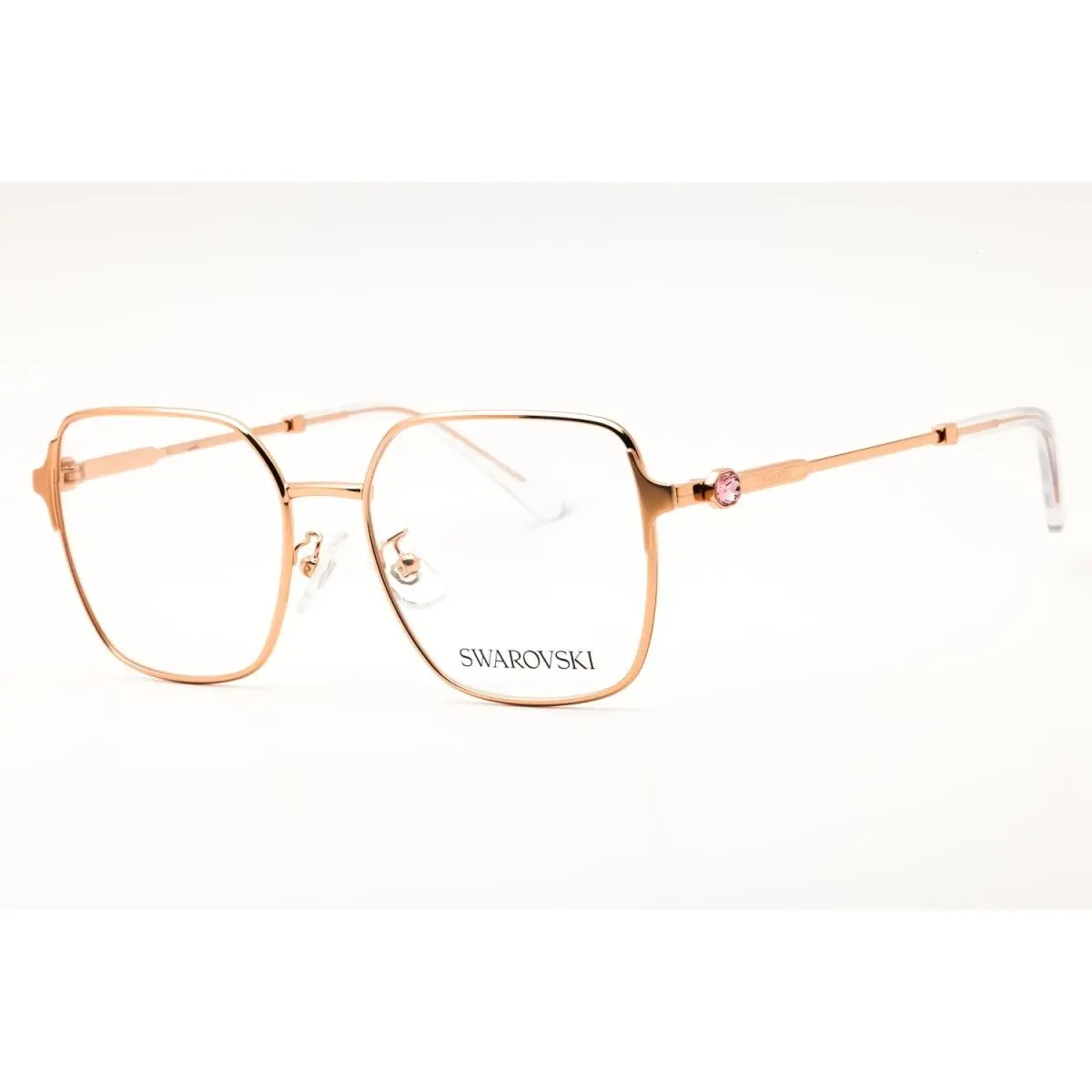 Swarovski SK1020D 4014 Eyeglasses Shiny Rose Gold Frame 53mm