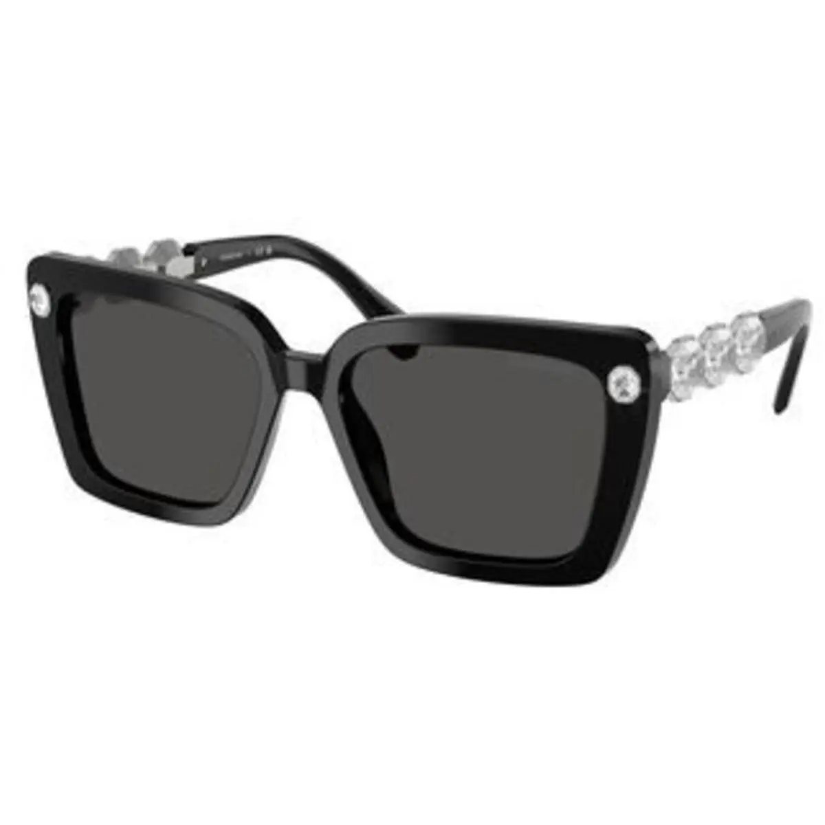 SK 6032 F Black / Dark Grey 100187 Size 55 Sunglasses by Swarovski