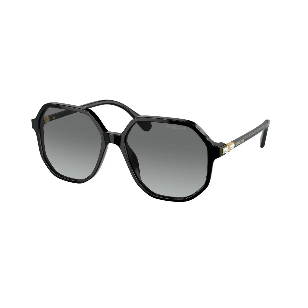Swarovski SK 6003 Black Grey Gradient 100111 Size 57 Sunglasses
