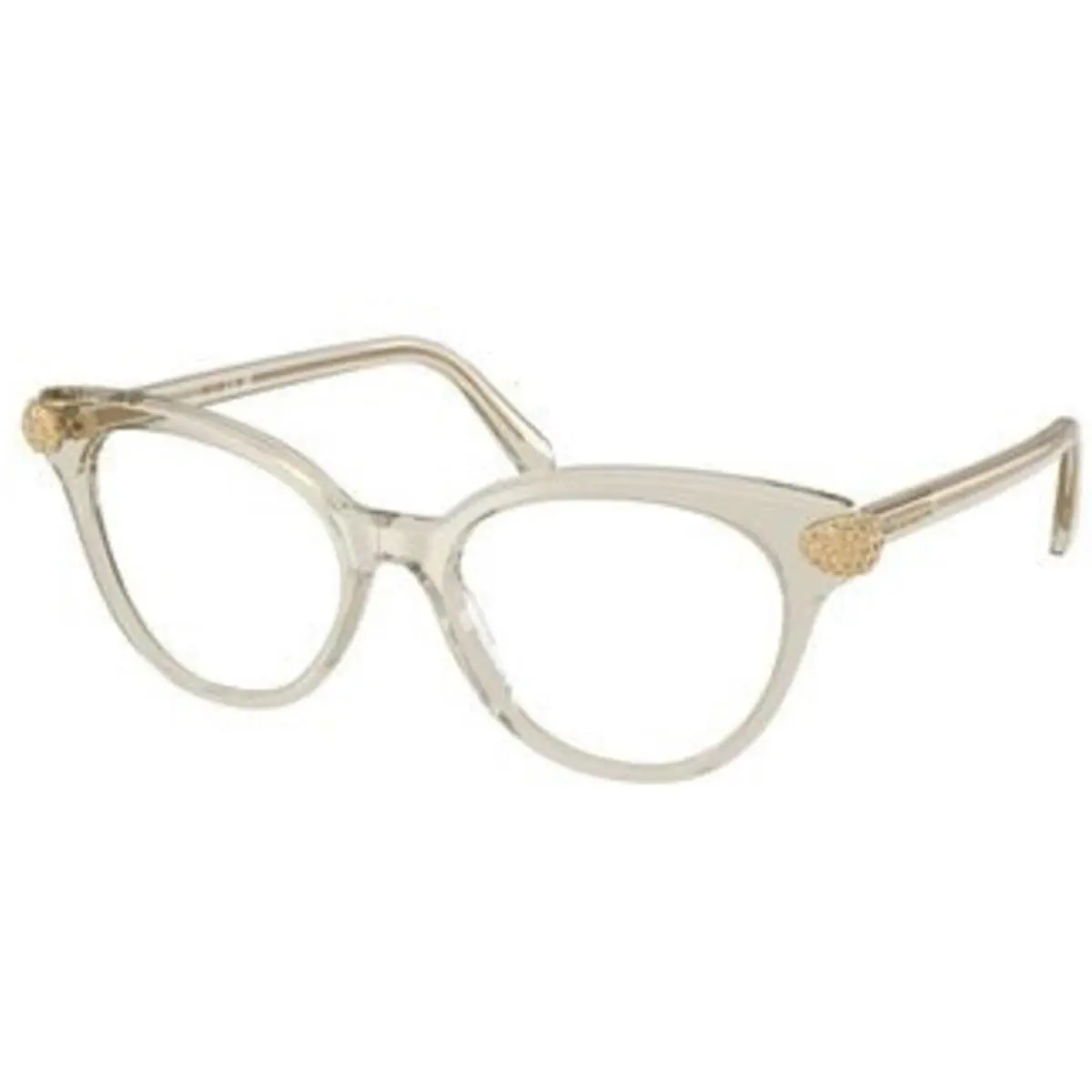 SK 2046 Transparent Beige / Demo Lens 3003 Size 51 Eyeglasses by Swarovski