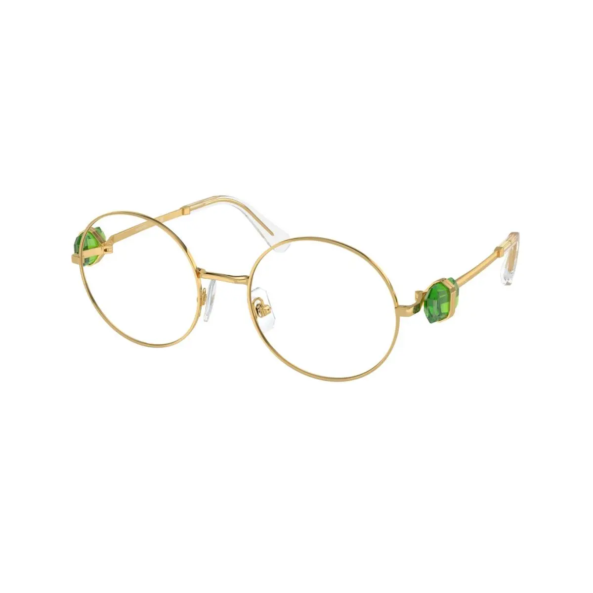 SK 1001 Gold 4004 Size 53 Eyeglasses by Swarovski
