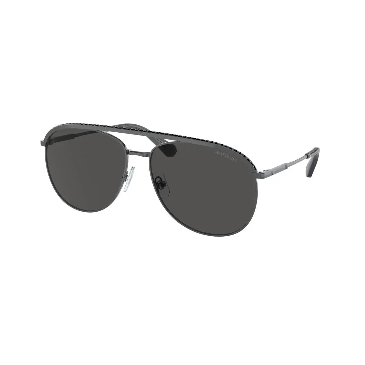 SK 7005 Dark Silver Grey 401187 Size 58 Sunglasses by Swarovski