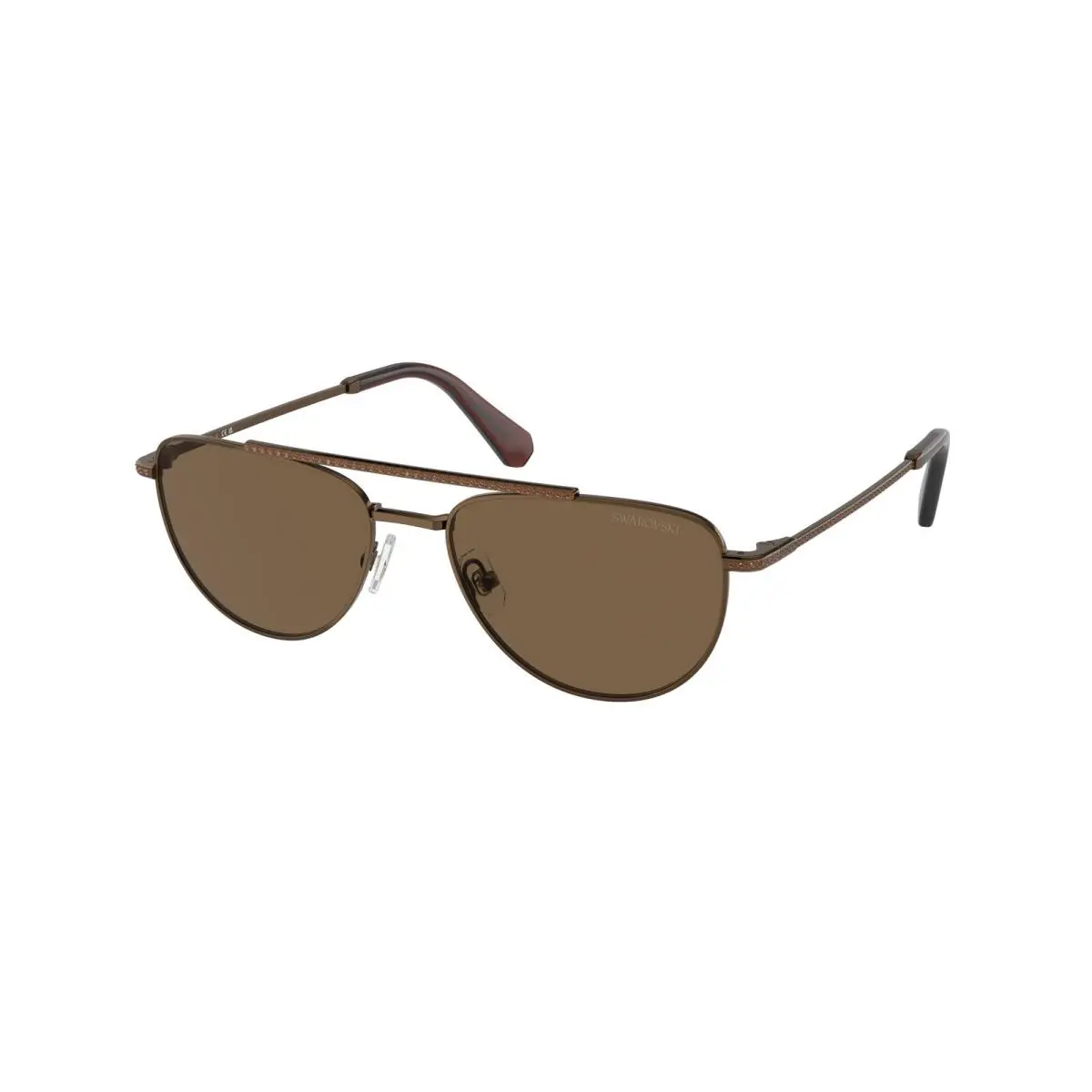 Swarovski SK 7007 Bronze Dark Brown 401673 Size 53 Sunglasses