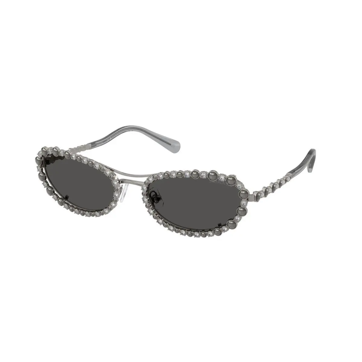 SK 7044 Gunmetal / Dark Grey 400987 Size 56 Sunglasses by Swarovski
