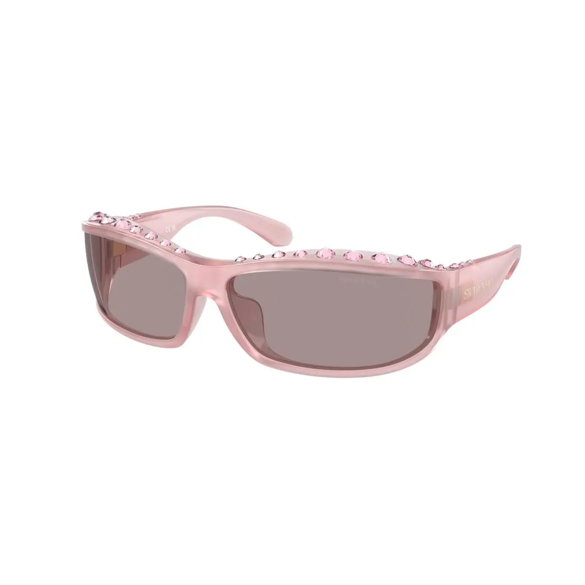 SK 6009 Opal Light Rose Purple B 10317N Size 73 Sunglasses by Swarovski