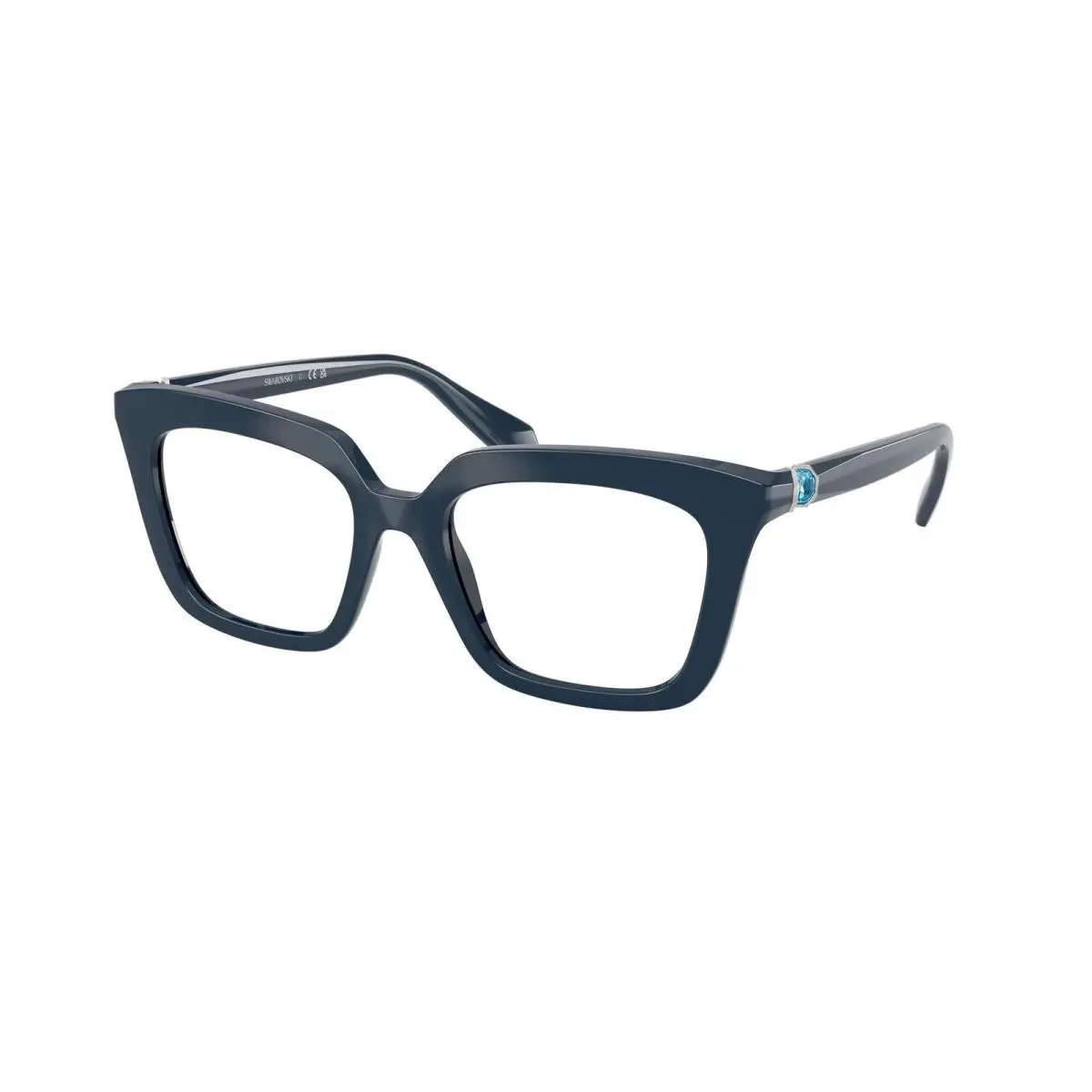 SK 2043 Blue Demo Lens 1004 Size 49 Eyeglasses by Swarovski