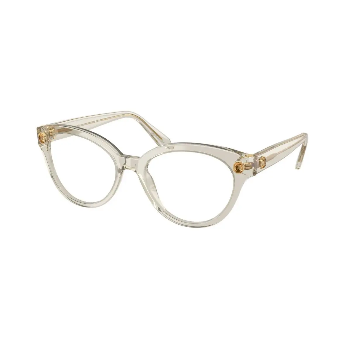 SK 2037 Transaparent Beige / Demo Lens 3003 Size 54 Eyeglasses by Swarovski