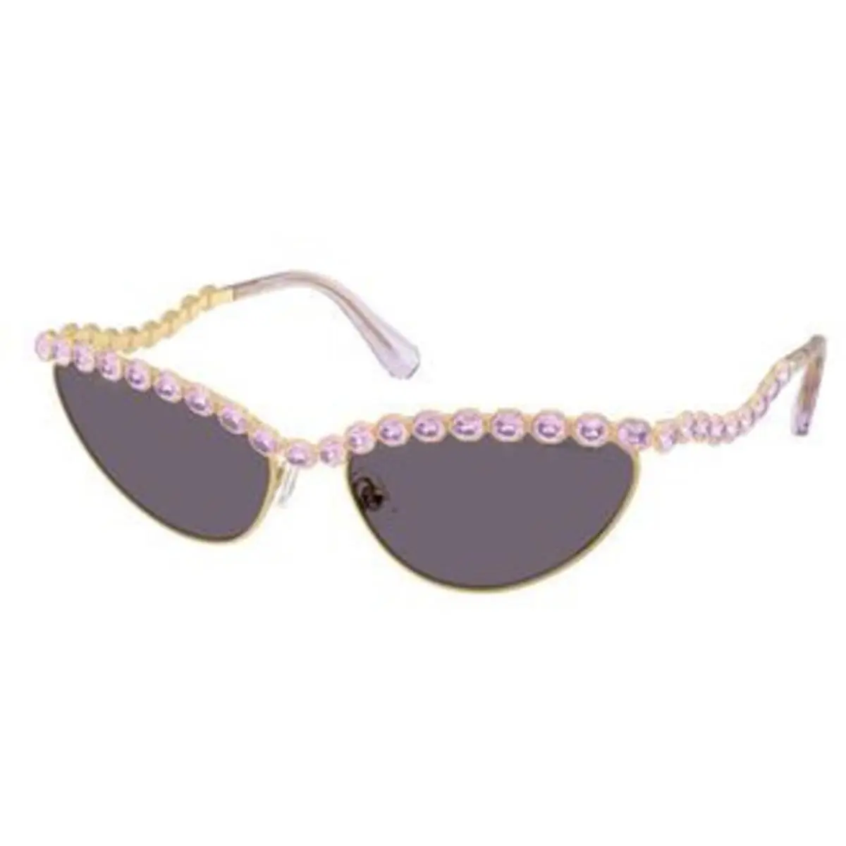 SK 7030 Gold / Violet Polyamide Standard 40361A Size 59 Sunglasses by Swarovski