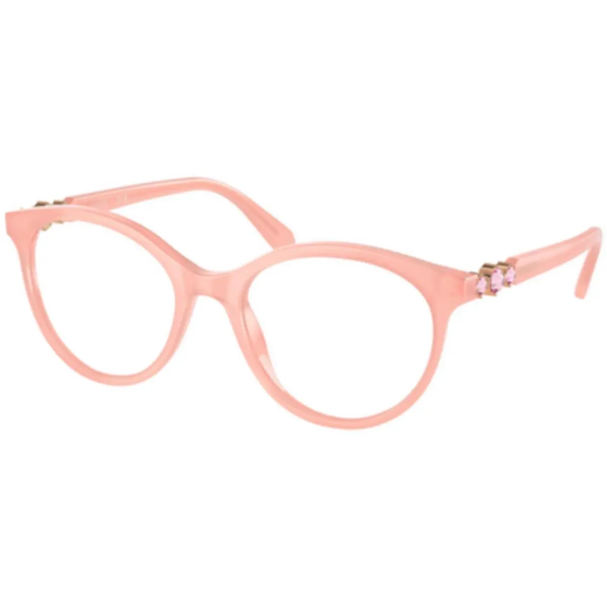 SK 2019 Opal Pink Demo Lens 1041 Size 50 Eyeglasses by Swarovski