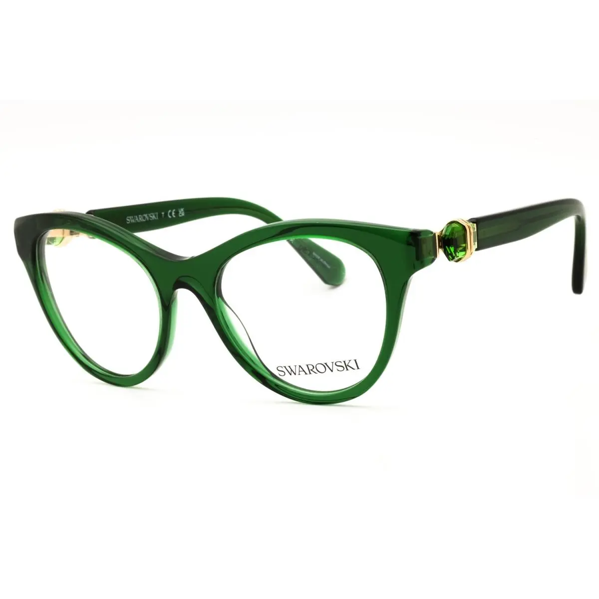 SK2036-1064-52 Eyeglasses Frame Size 52mm 19mm 135mm Green Women 8056 by Swarovski