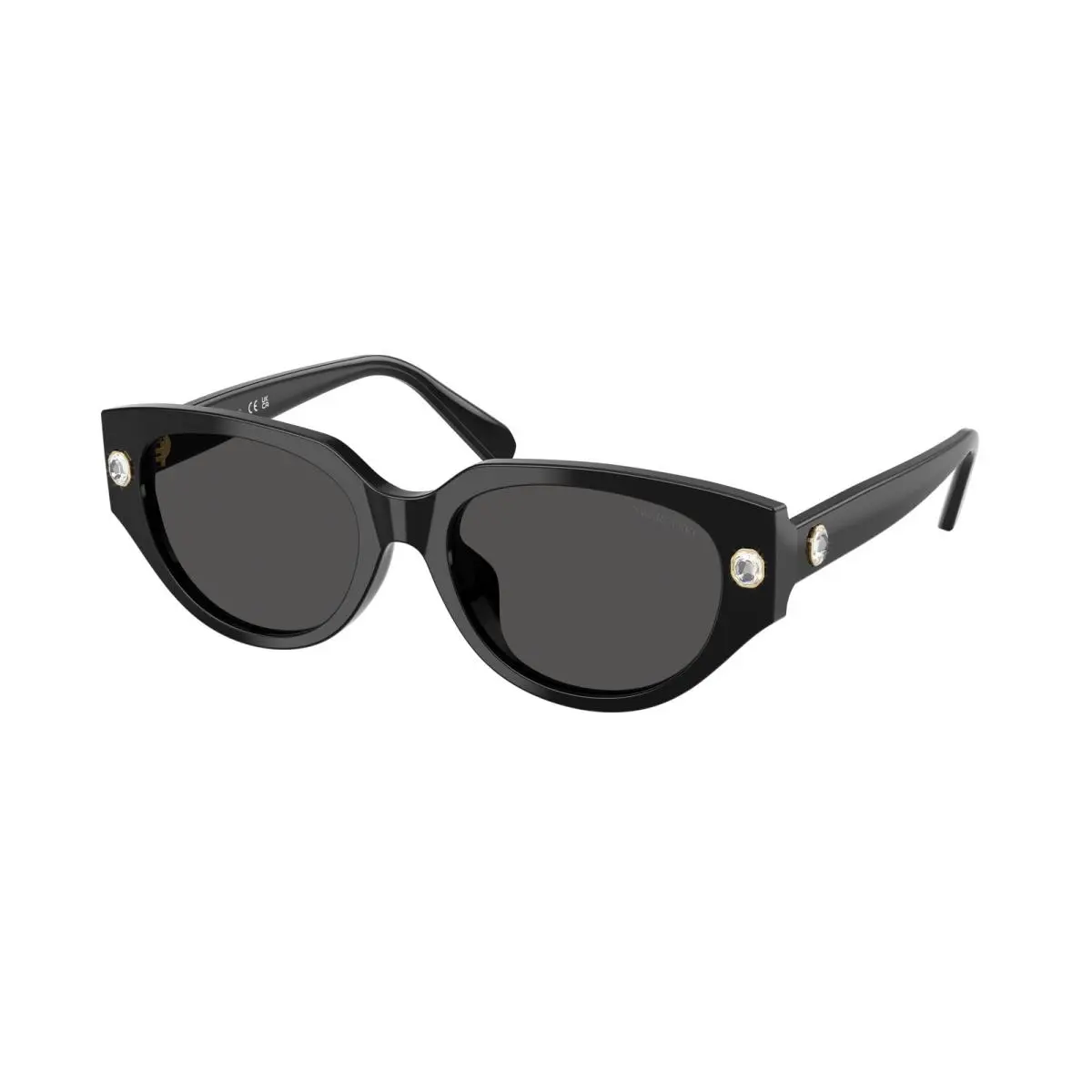 SK 6035 D Black / Dark Grey 100187 Size 54 Sunglasses by Swarovski