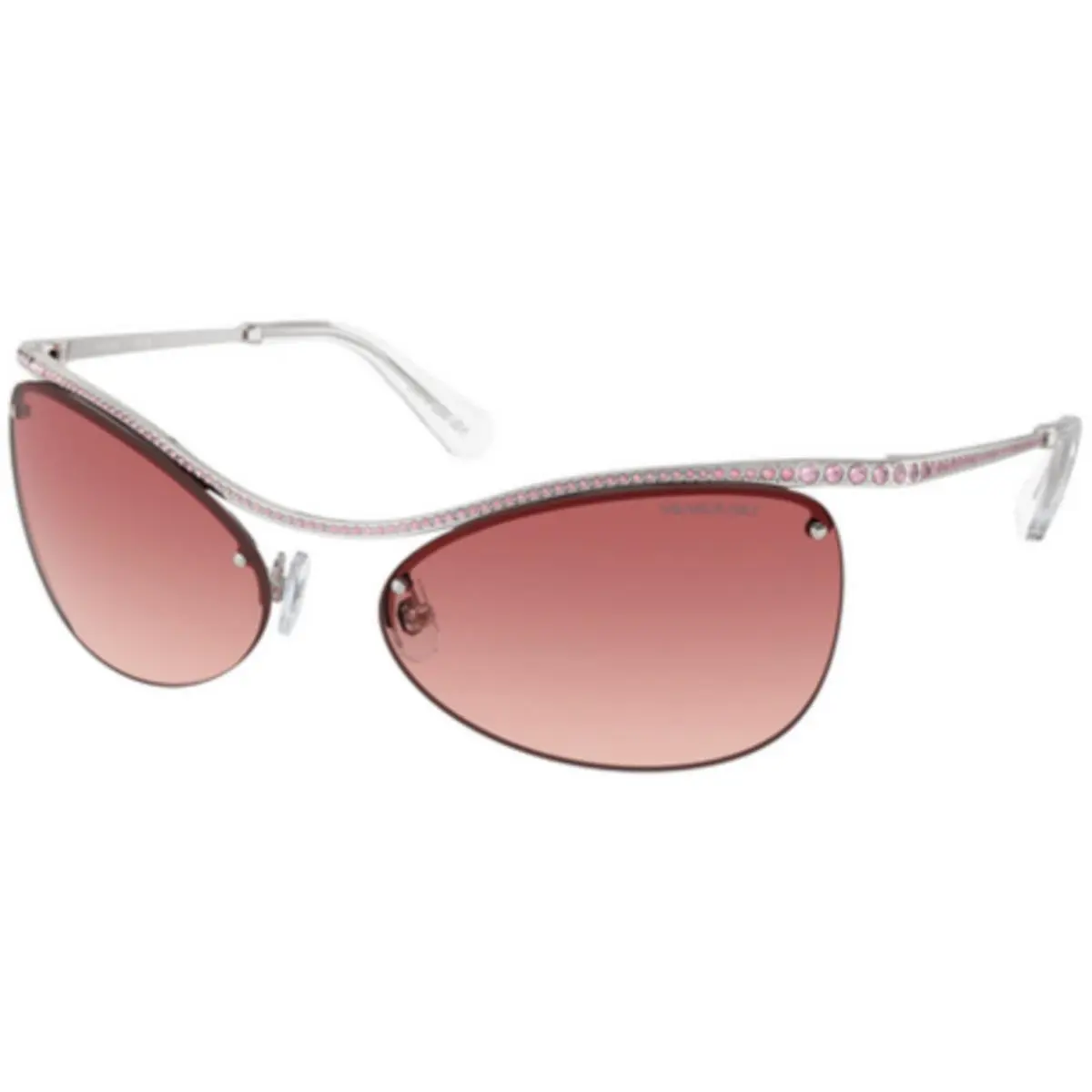Swarovski SK 7018 Silver / Pink Gradient Red 4001A5 Size 63 Sunglasses