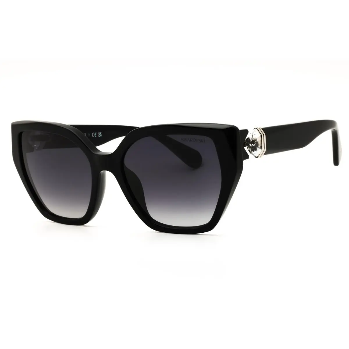 Swarovski SK6044-10018-56 Sunglasses Frame Size 56mm 130mm 18mm Black Women