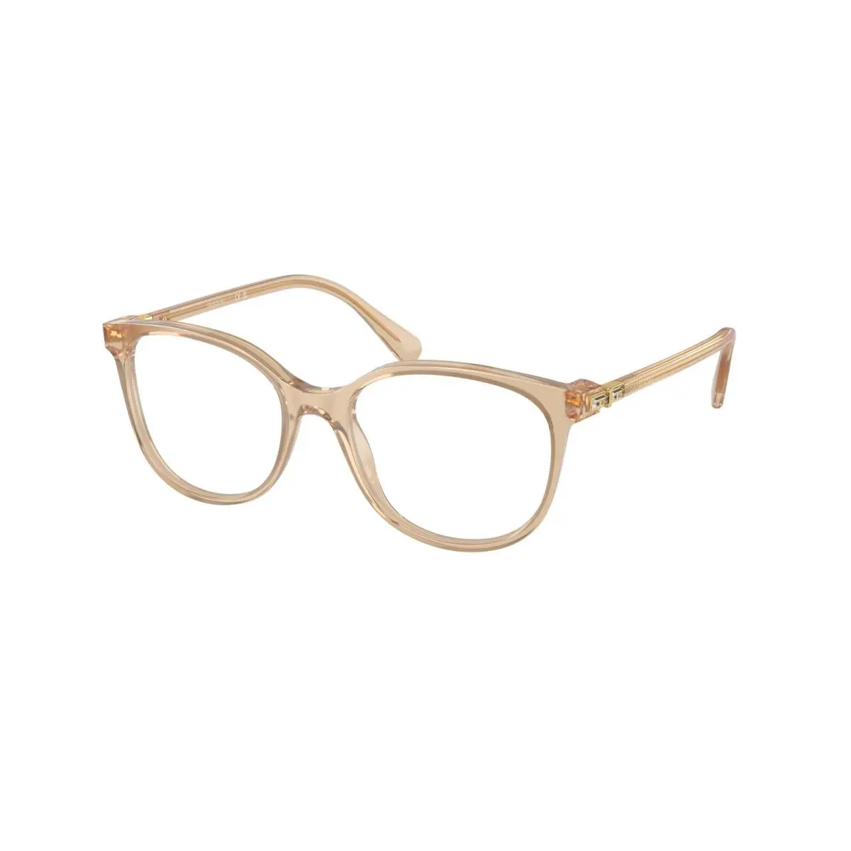 SK 2002 Opaline Light Brown 1034 Size 51 Eyeglasses by Swarovski