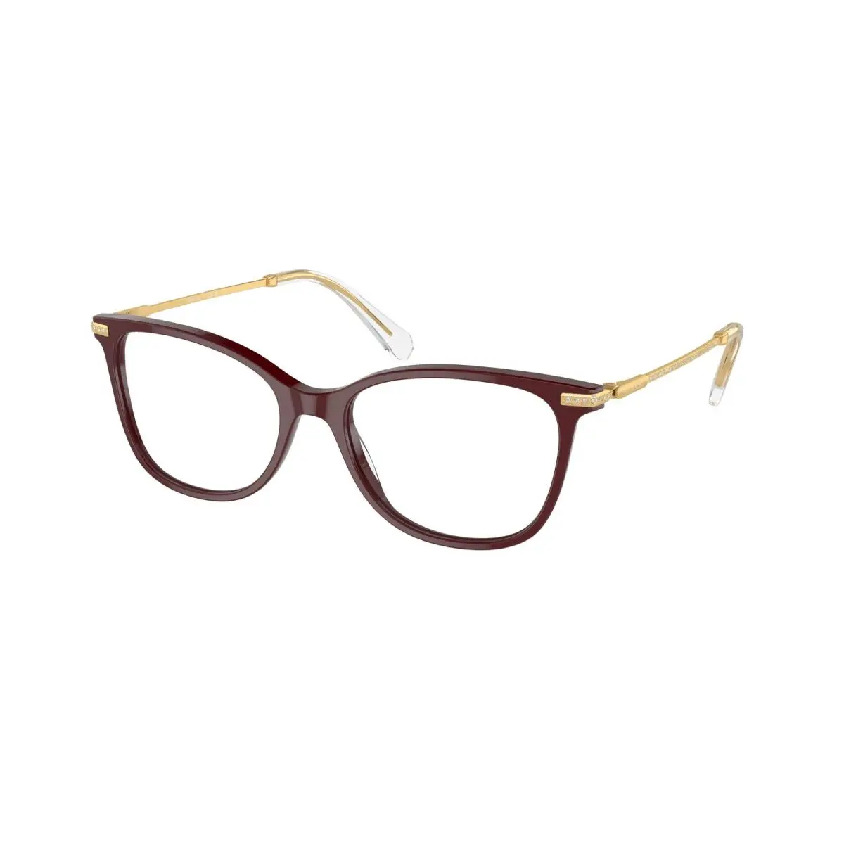 SK 2010 Burgundy 1008 Size 54 Eyeglasses by Swarovski