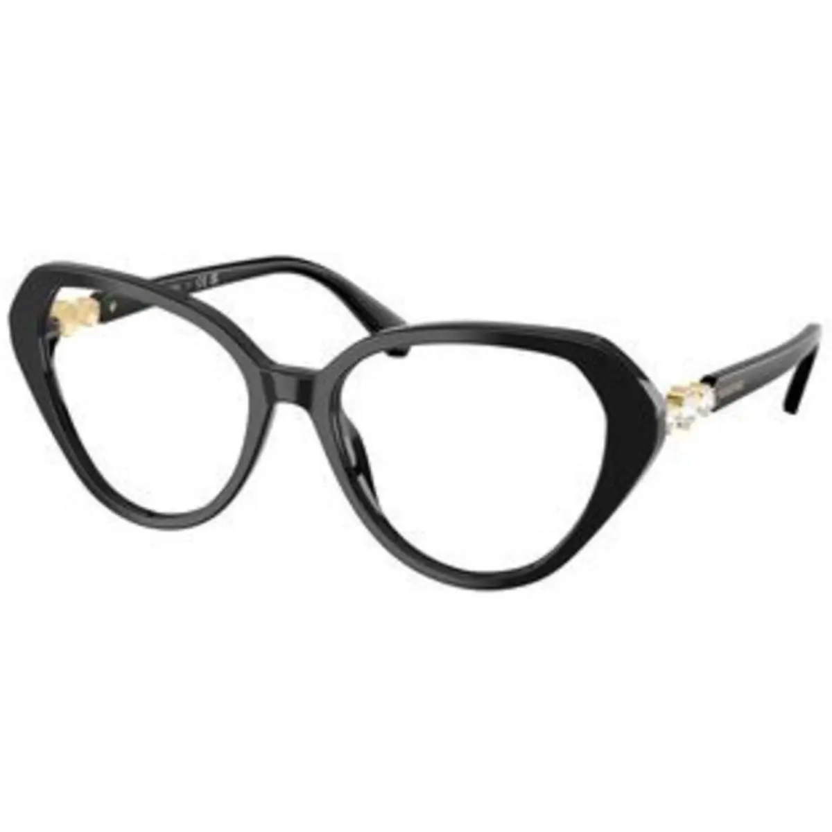 SK 2054 Black Demo Lens 1001 Size 53 Eyeglasses by Swarovski