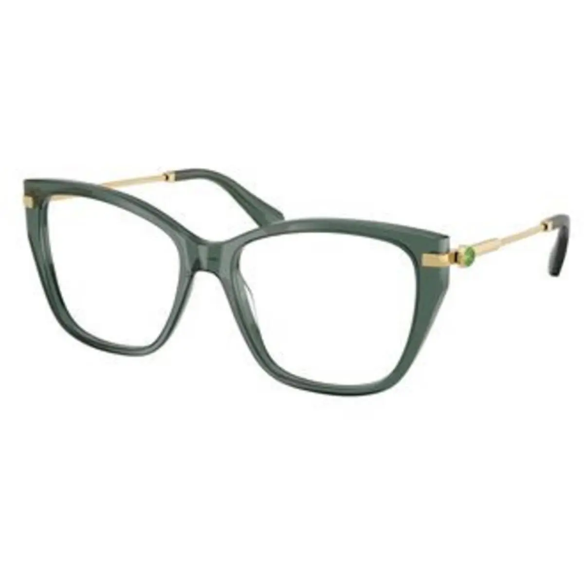 SK 2060 Transparent Light Green / Demo Lens 1043 Size 53 Eyeglasses by Swarovski