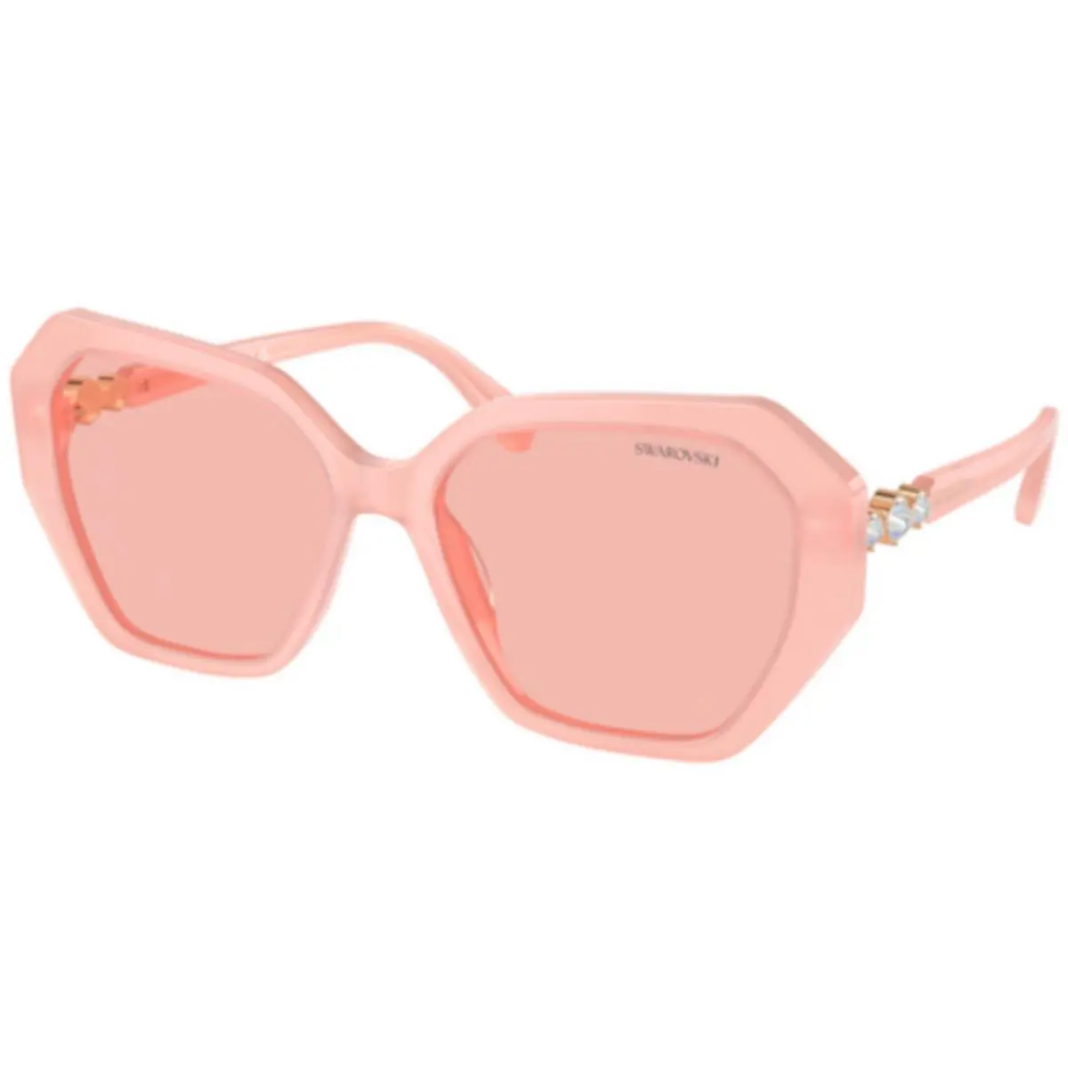 SK 6017 Pink / Light Polyamide Standard 1041/5 Size 56 Sunglasses by Swarovski