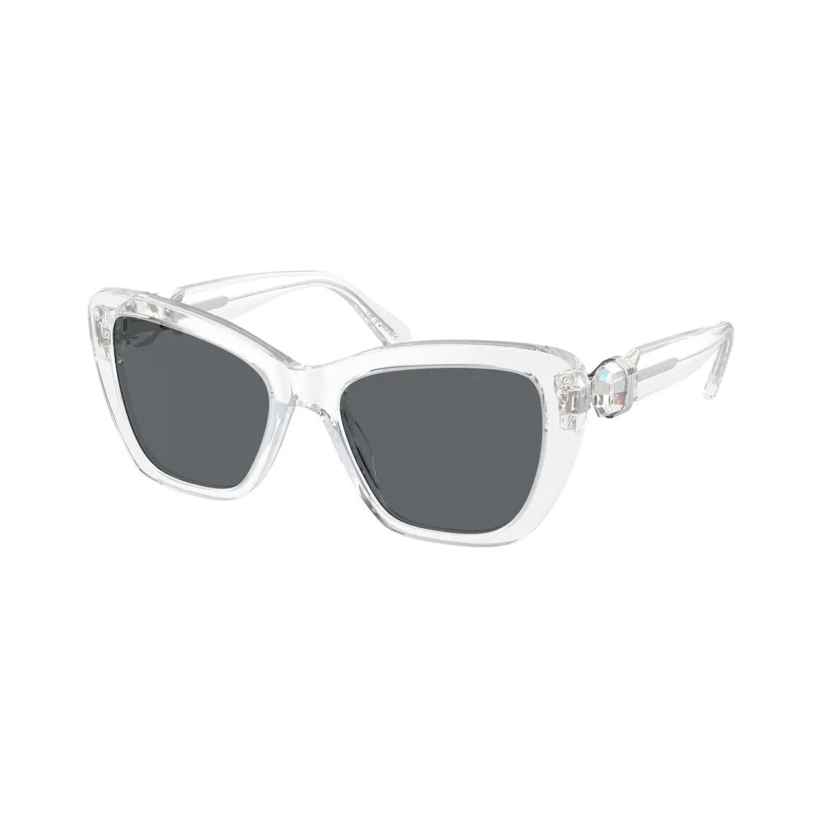SK 6018 F Crystal Dark Grey 102787 Size 55 Sunglasses by Swarovski