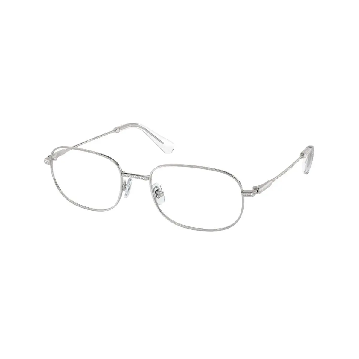 SK 1005 Silver 4001 Size 52 Eyeglasses by Swarovski