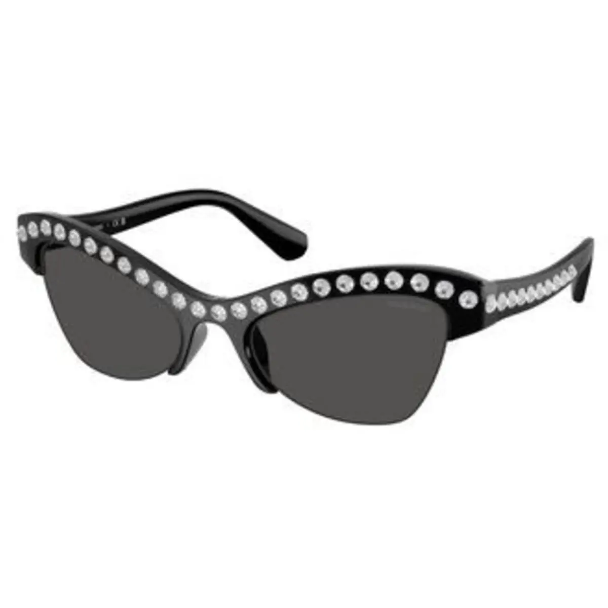 Swarovski SK 6043 Black / Dark Grey Polyamide Standard 100187 Size 55 Sunglasses
