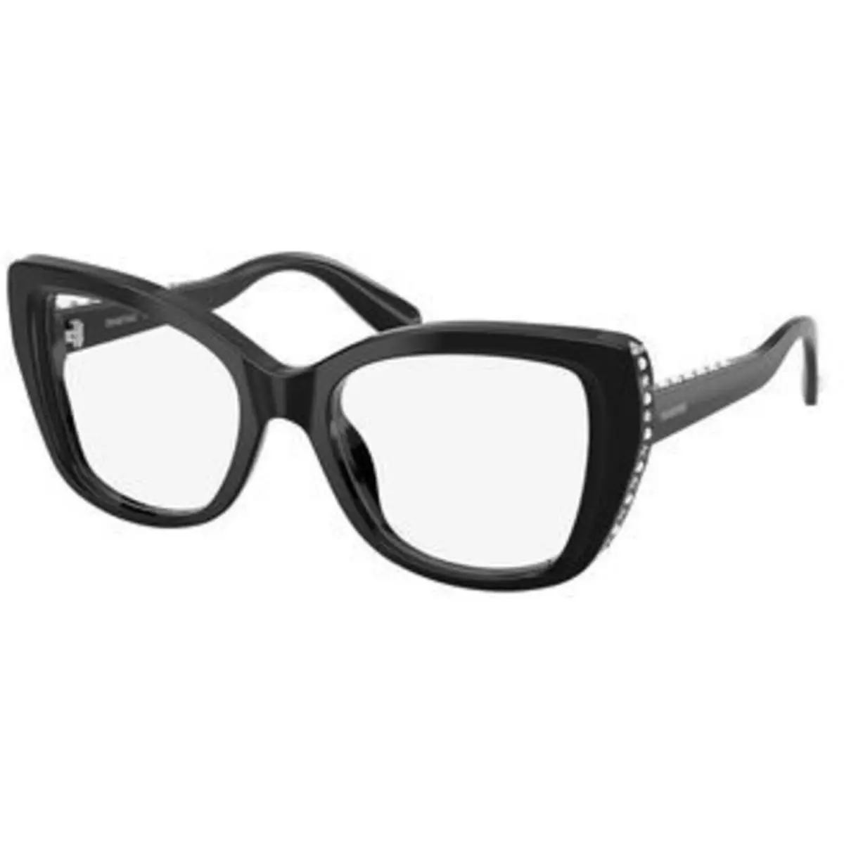 SK 2066 U Black Demo Lens 1093 Size 53 Eyeglasses by Swarovski