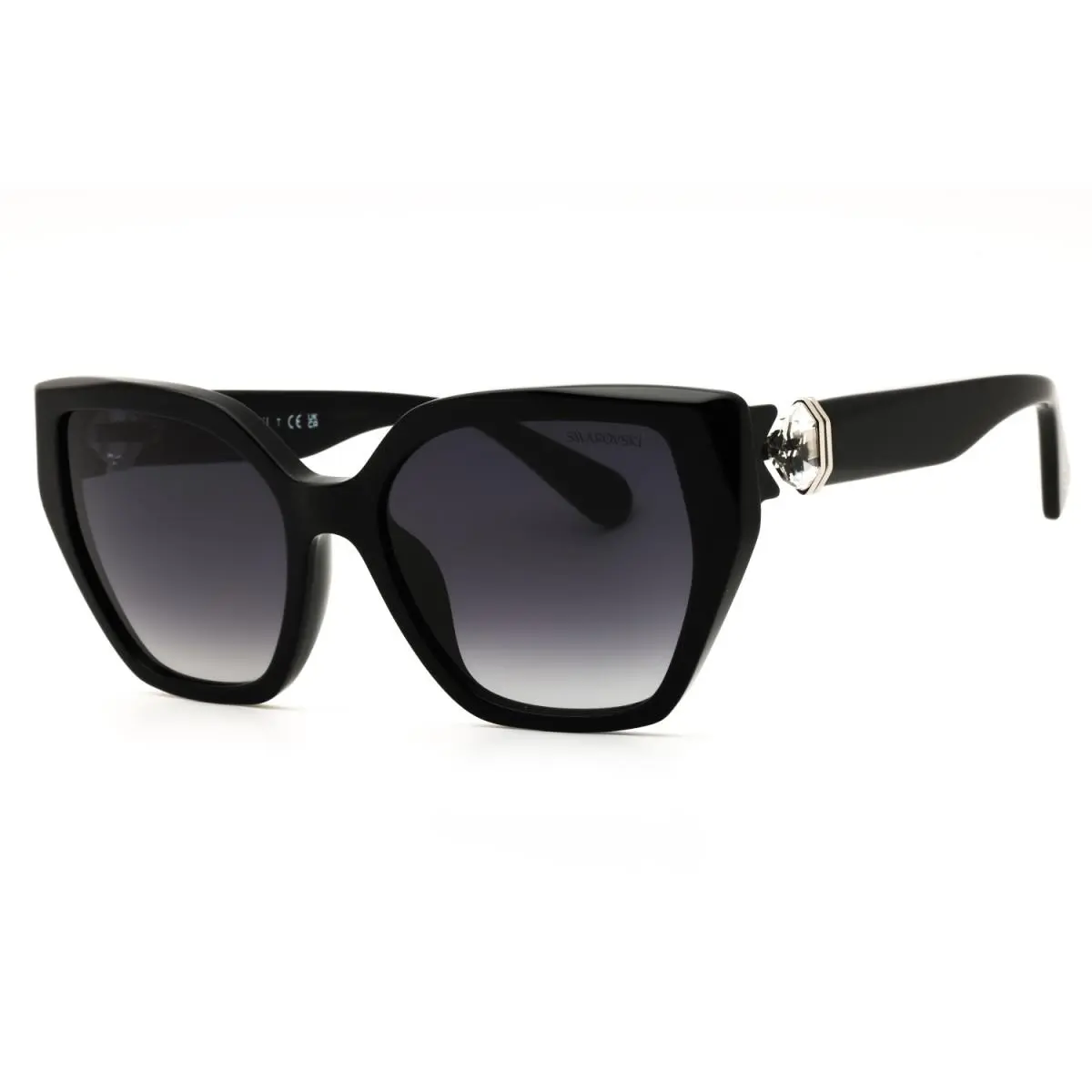 SK6044U 10018G Black/grey Gradient 56-18-130 Sunglasses by Swarovski
